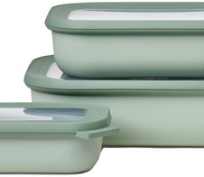 MEPAL Frischhaltedosen-Set Cirqula, grün