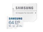 Samsung Speicherkarte microSD EVO PLUS (2024) 64 GB