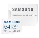 Samsung Speicherkarte microSD EVO PLUS (2024) 64 GB