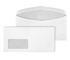 ÖKI Kuvertierhüllen DIN lang mit Fenster nassklebend