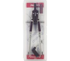 ARISTO Zirkel weinrot