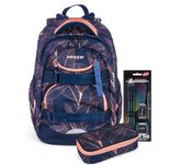 JOLLY Schulrucksack Next Gen 29,0 x 22,0 x 43,0 cm blau/rosa 28,0 l