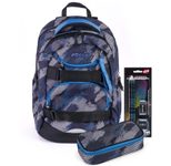JOLLY Schulrucksack Next Gen 29,0 x 22,0 x 43,0 cm grau/schwarz 28,0 l
