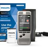 PHILIPS PocketMemo DPM6700 digitales Diktiergerät-Set 4 GB
