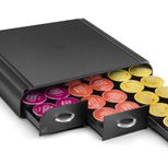 cep Kapselspender Kaffeestation 3 Schubladen Mod. 23006, schwarz