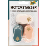 folia Motivlocher-Set Weihnachten