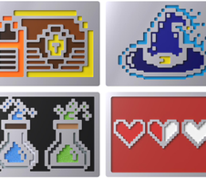 HyperX Badge Pack 8-Bit