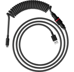 HyperX USB-C Spiralkabel grau-schwarz