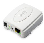 Digitus USB Drucker Server, 1-Port 1x RJ45, 1x USB A, USB 2.0