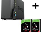 Synology DiskStation DS224+ 2 Einschübe NAS-Server Leergehäuse + 24TB Seagate IronWolf®
