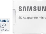 Samsung EVO Plus microSD-Speicherkarte (2024) - 128 GB (inkl. SD Adapter)