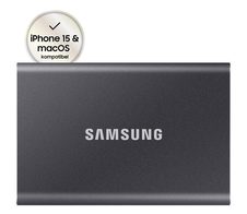 Samsung Portable SSD T7 - 4 TB in Grau