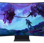 Samsung Odyssey Ark S55CG970NU Curved Gaming Monitor 139,7 (55 Zoll)