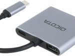 DICOTA Portable USB-C 4-in-1 Mini Docking Station