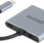 DICOTA Portable USB-C 4-in-1 Mini Docking Station