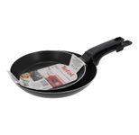 Tefal Easy Cook & Clean Pfannen-Set, 2-teilig 24+28cm, schwarz