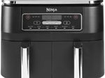 Ninja Doppel-Heißluftfritteuse AF300EU, schwarz