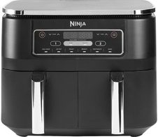 Ninja Doppel-Heißluftfritteuse AF300EU, schwarz