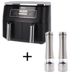 Ninja Doppel-Heißluftfritteuse AF300EU + Russell Hobbs Salz und Pfeffer Mühle elektrisch