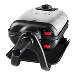 Tefal King Size Waffeleisen, schwarz/silber