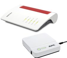 FRITZ!Box 7690 + APC CP12036LI Back UPS Connect