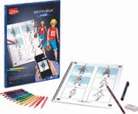 Maped® Creativ Malset Comic-Gestalter action Mehrfarbig