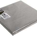 PROnappe Servietten 33,0 x 33,0 cm 2-lagig silber