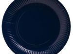 PROnappe Pappteller, marineblau 23 cm
