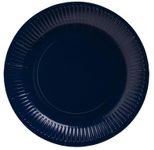 PROnappe Pappteller, marineblau 23 cm