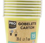 PROnappe Einweg-Kaffeebecher, kiwigrün 200 ml