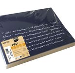 PROnappe Platzsets Schiefer 30 x 40 cm schwarz