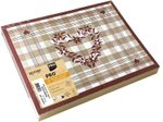 PROnappe Platzsets Edelweiß 30 x 40 cm mehrfarbig
