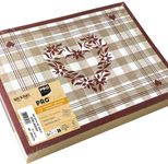 PROnappe Platzsets Edelweiß 30 x 40 cm mehrfarbig
