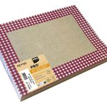 PROnappe Platzsets Leinen Vichy 30 x 40 cm mehrfarbig