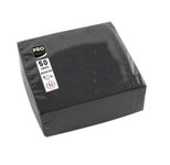 PROnappe Servietten 20,0 x 20,0 cm 2-lagig schwarz