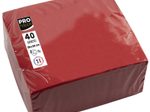 PROnappe Servietten 38,0 x 38,0 cm 2-lagig rot