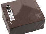 PROnappe Servietten 38,0 x 38,0 cm 2-lagig braun