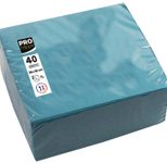 PROnappe Servietten 38,0 x 38,0 cm 2-lagig türkis