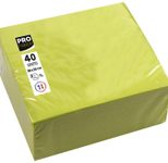 PROnappe Servietten 38,0 x 38,0 cm 2-lagig kiwigrün