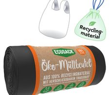 ECOSACK® Öko-Müllbeutel 20,0 l schwarz