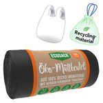 ECOSACK® Öko-Müllbeutel 20,0 l schwarz