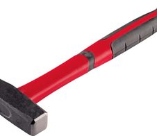 GEDOREred R92120020 Schlosserhammer 500 g Kopf: Vergütungsstahl geschmiedet rot/schwarz