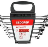 GEDOREred Ring-Maulschlüssel-Satz R07105005 5-teilig