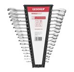 GEDOREred Ring-Maulschlüssel-Satz R09105017 17-teilig