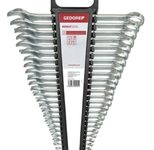 GEDOREred Ring-Maulschlüssel-Satz R09105024 24-teilig