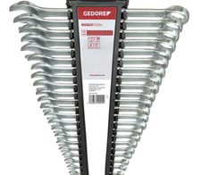 GEDOREred Ring-Maulschlüssel-Satz R09105024 24-teilig