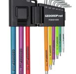 GEDOREred R36401009 Winkelschraubdreher 9-teilig