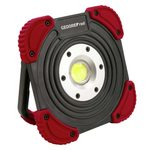 GEDOREred LED-Akku-Baustrahler R95400145 schwarz/rot