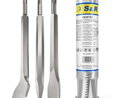 S&R Meißel-Set SDS-plus 3-teilig