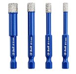 S&R Diamantbohrer-Set 4-tlg.